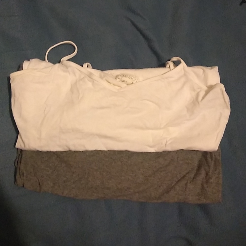 2 Forever 21 tanks
